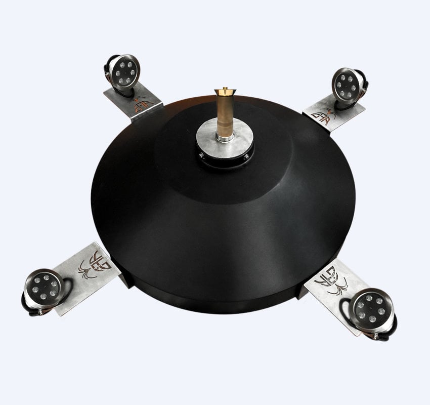 fuente flotante tipo tulip jet